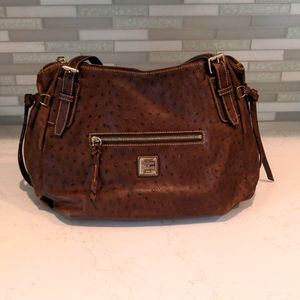 Dooney & Bourke ostrich bag